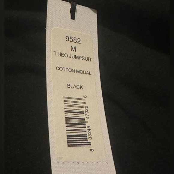 NWT Michael Stars Theo Tank Jumpsuit black - Picture 6 of 15